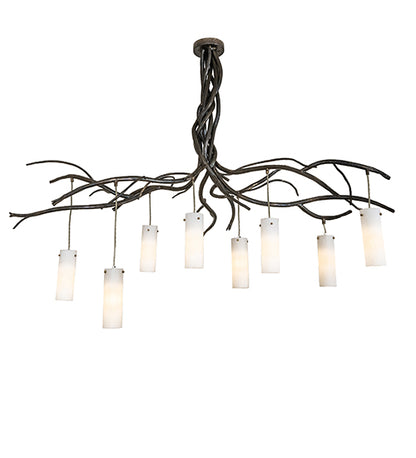 70" Long Winter Solstice Cilindro 8 Light Chandelier