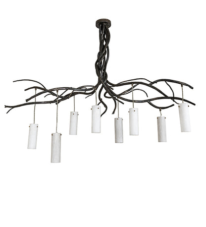 70" Long Winter Solstice Cilindro 8 Light Chandelier