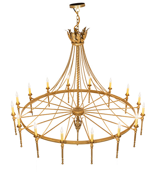56" Wide Amaury 16 Light Chandelier by Meyday Lighting