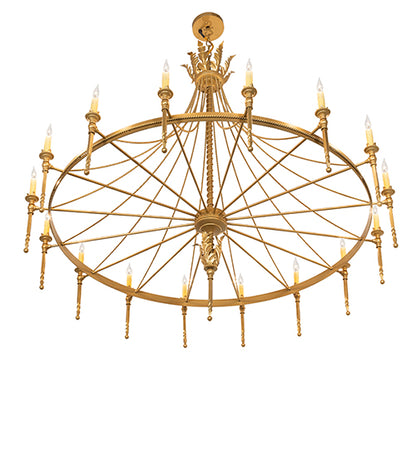 56" Wide Amaury 16 Light Chandelier by Meyday Lighting