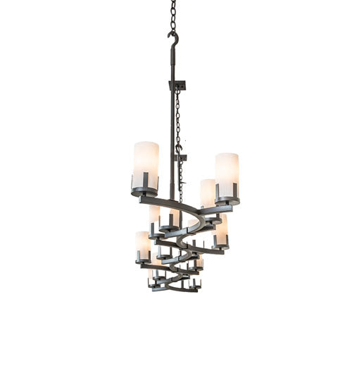 118" Long Cero 14 Light Oblong Chandelier