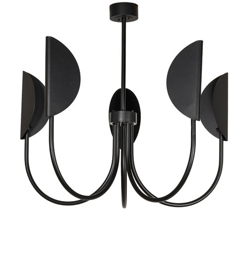 54" Wide 5 Light Quinn Chandelier by Meyda Lighting