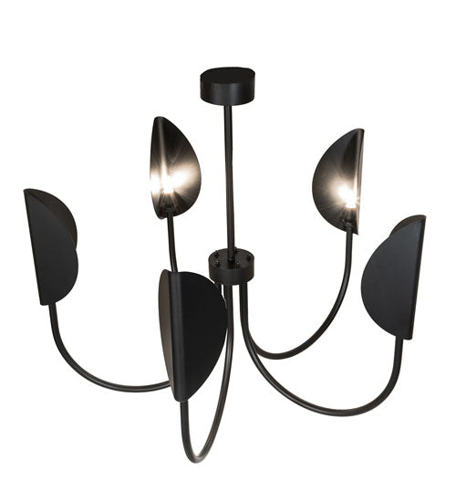 54" Wide 5 Light Quinn Chandelier by Meyda Lighting