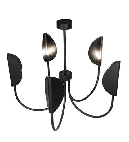 54" Wide 5 Light Quinn Chandelier by Meyda Lighting
