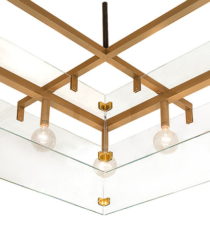 90" Square Hatley 16 Light Chandelier by Meyda Lighting