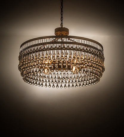 35"W Corsica Chandelier by Meyda Lighting