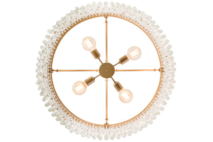 35"W Corsica Chandelier by Meyda Lighting