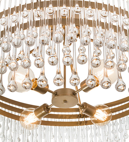 35"W Corsica Chandelier by Meyda Lighting