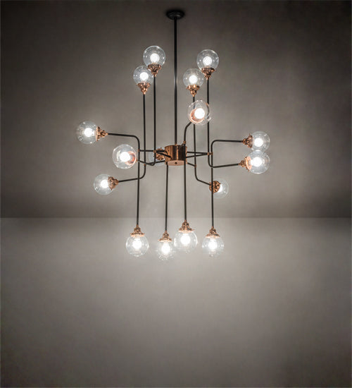 54" Wide Alva Ashcomb 16 Light Chandelier