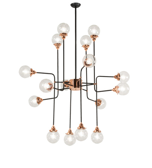 54" Wide Alva Ashcomb 16 Light Chandelier