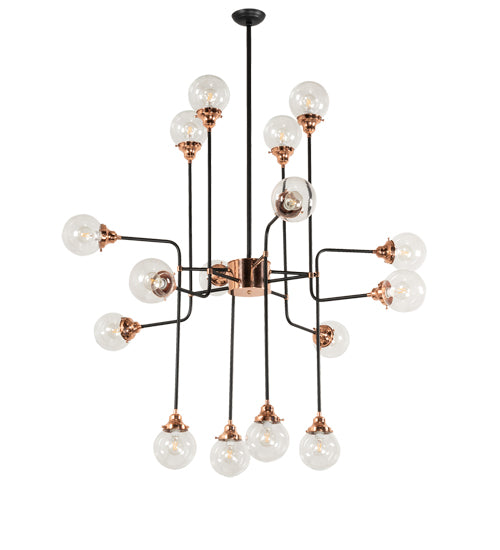 54" Wide Alva Ashcomb 16 Light Chandelier