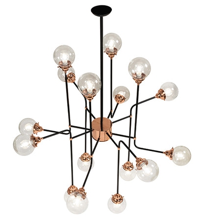 54" Wide Alva Ashcomb 16 Light Chandelier