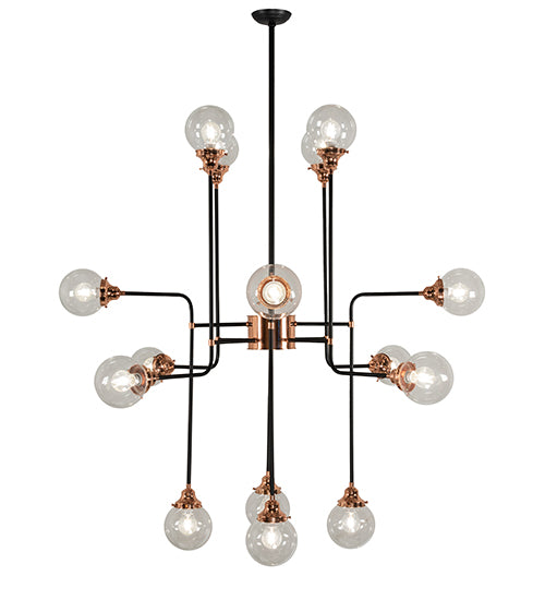 54" Wide Alva Ashcomb 16 Light Chandelier