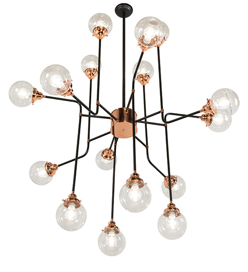 54" Wide Alva Ashcomb 16 Light Chandelier