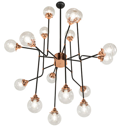 54" Wide Alva Ashcomb 16 Light Chandelier