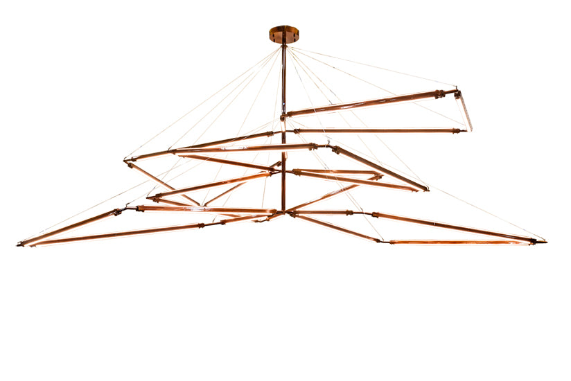 Isotope Chandelier by Meyda Lighting