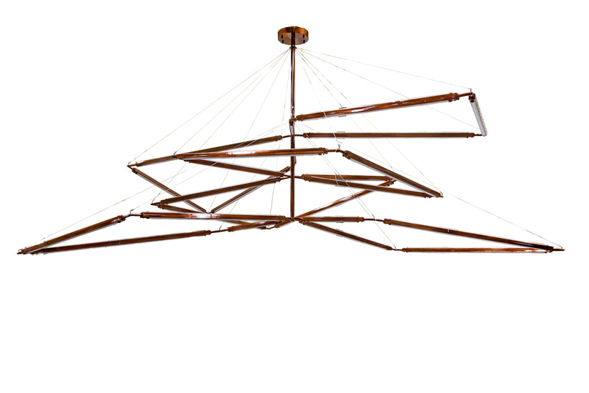 Isotope Chandelier by Meyda Lighting