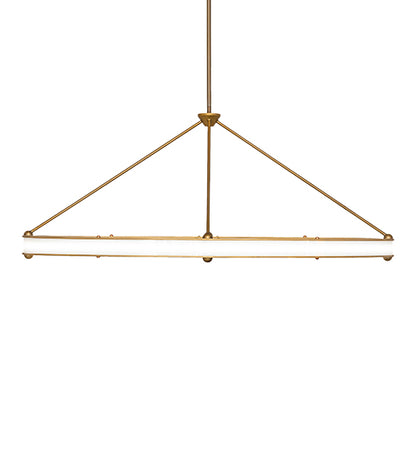 64" Long Anillo Gemini Oblong Pendant