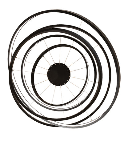 Anillo Cascading Chandelier – 60" Wide, 5 Halos