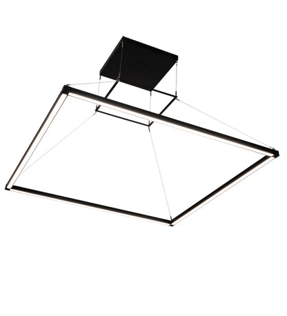 Square Anillo Quadrato Pendant