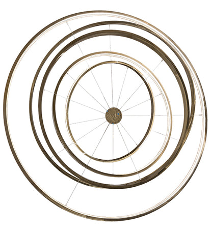 60" Wide Anillo 4 Ring Cascading Pendant