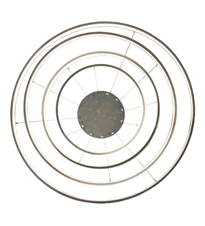 48" Wide Anillo 4 Ring Cascading Pendant by Meyda Lighting