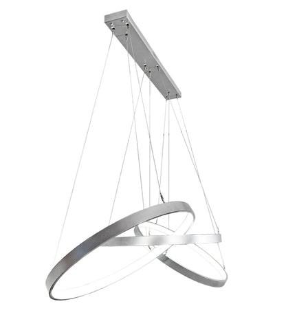 72" Long Anillo 3 Ring Cascading Pendant by Meyda Lighting