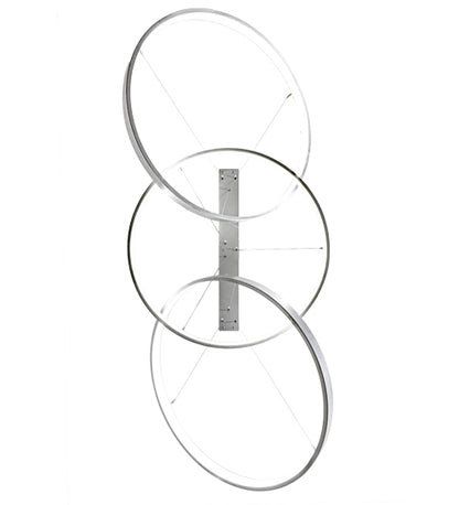 72" Long Anillo 3 Ring Cascading Pendant by Meyda Lighting