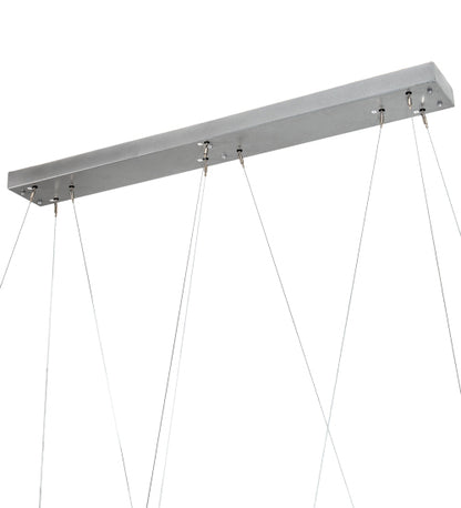 72" Long Anillo 3 Ring Cascading Pendant by Meyda Lighting