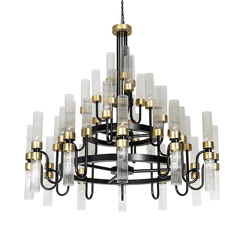 66" Wide Kahler 54 Light Chandelier
