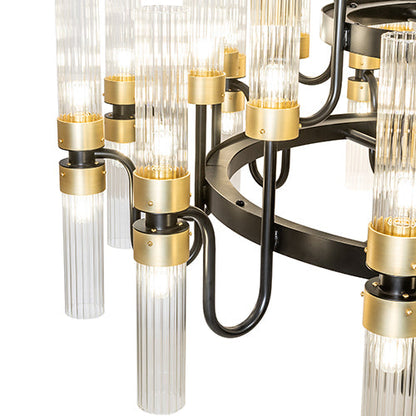 66" Wide Kahler 54 Light Chandelier