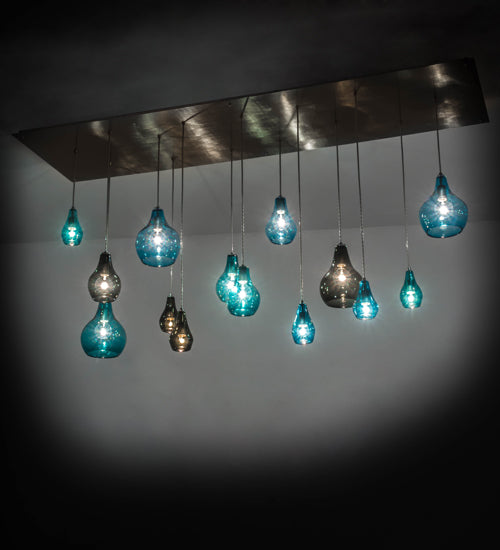 84"L Anjou 14 LT Cascading Pendant