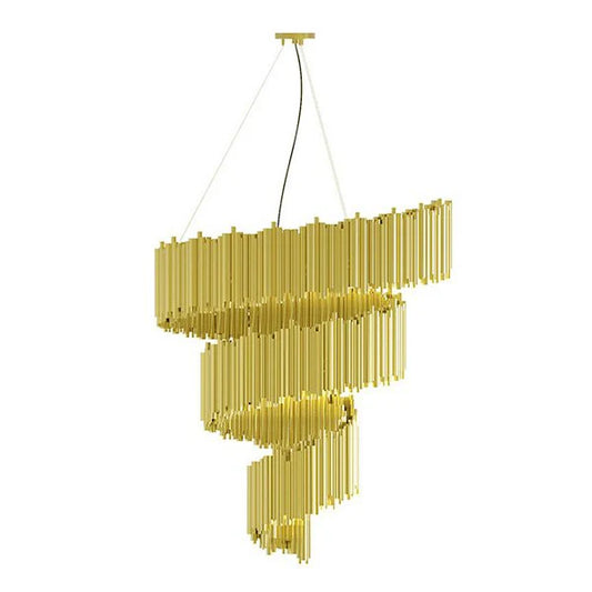 Brubeck Spiral LED Suspension by DelightFull