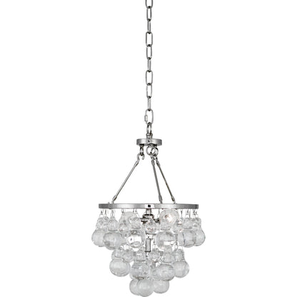 Bling Pendant Polished Nickel/Antique Brass