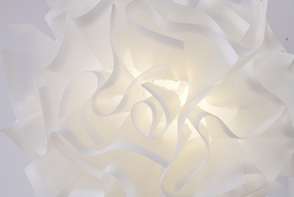 White Acrylic Chandelier