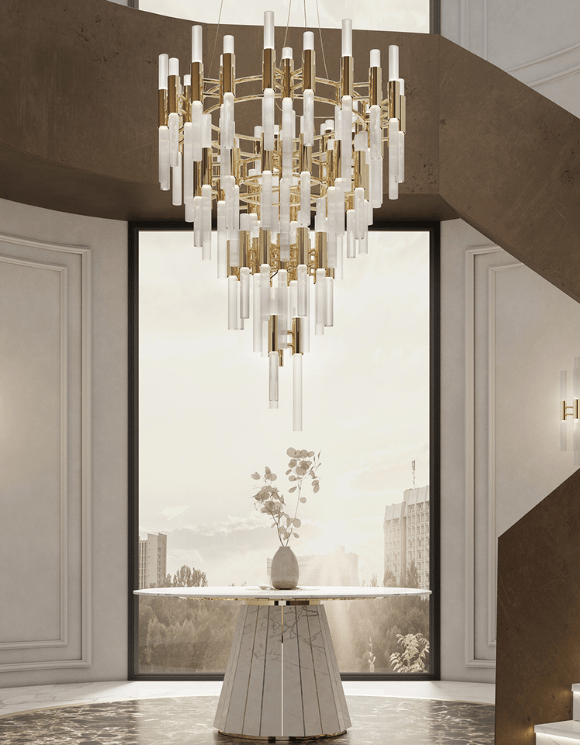 Waterfall Chandelier by Luxxu