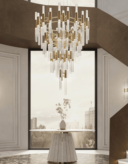 Waterfall Chandelier by Luxxu