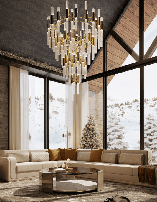 Waterfall Chandelier by Luxxu