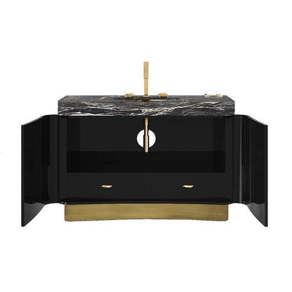 Baraka Single Vanity Cabinet - Wiggins ChandelierMaison ValentinaWiggins ChandelierVanity Cabinet