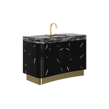 Baraka Single Vanity Cabinet - Wiggins ChandelierMaison ValentinaWiggins ChandelierVanity Cabinet