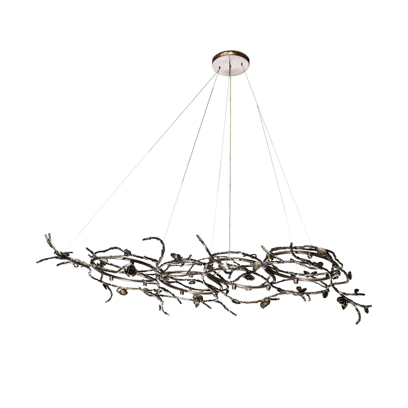 Rose Oval Chandelier