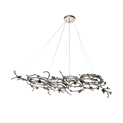 Rose Oval Chandelier