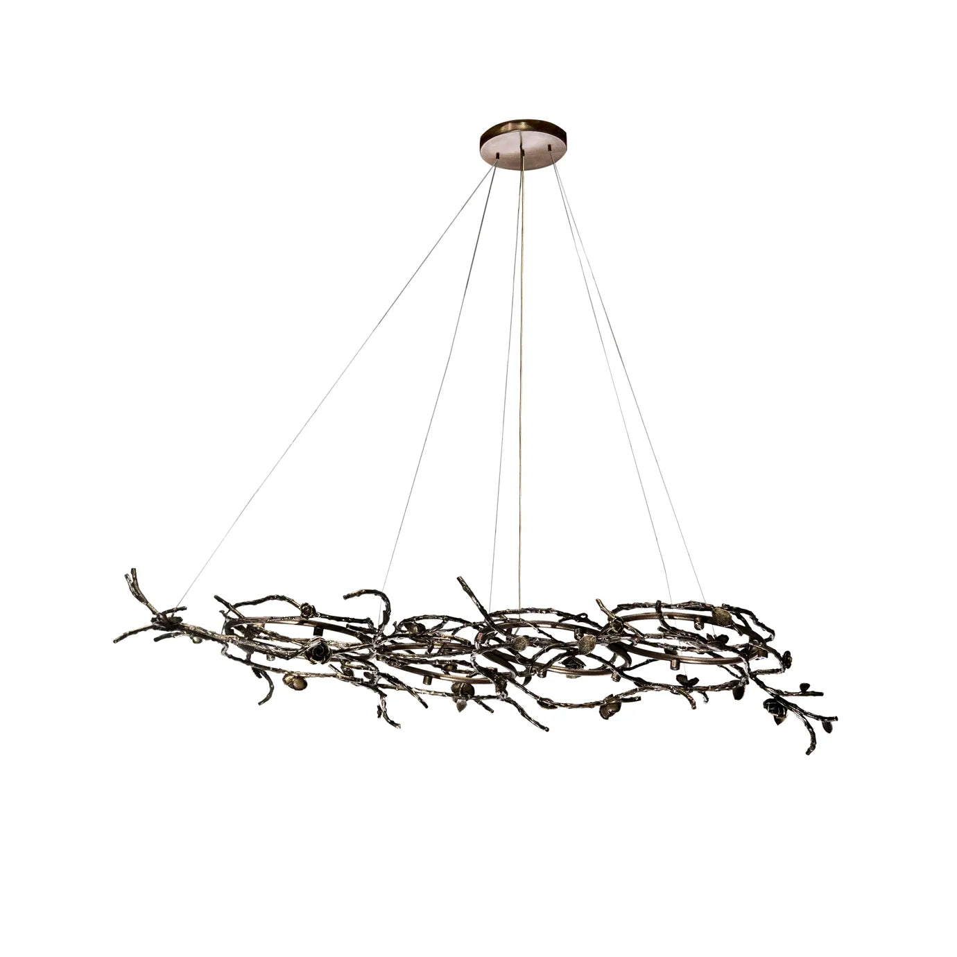 Rose Oval Chandelier