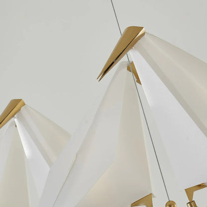 White Bird LED Chandelier