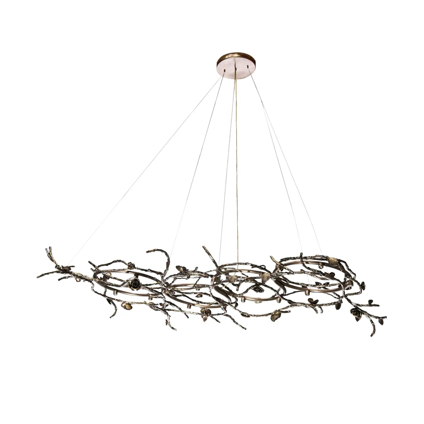 Rose Oval Chandelier
