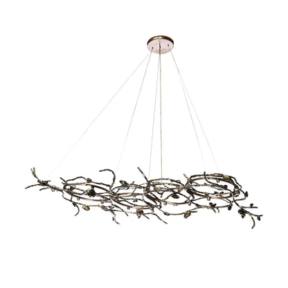 Rose Oval Chandelier