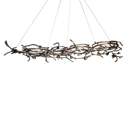 Rose Oval Chandelier