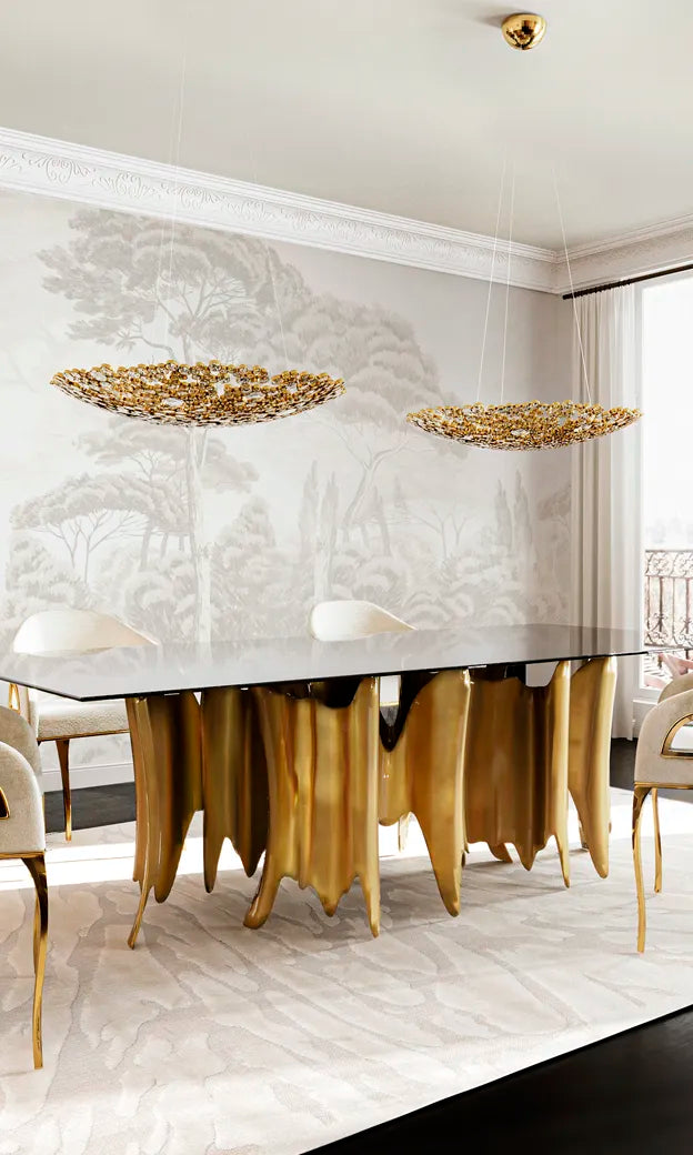 Eternity Demi-Lune Chandelier