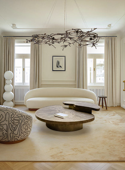 Rose Oval Chandelier