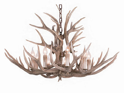 Brown Antler Pendant Chandelier